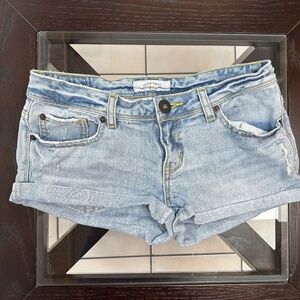 Aeropostale Light Blue Denim Shorts